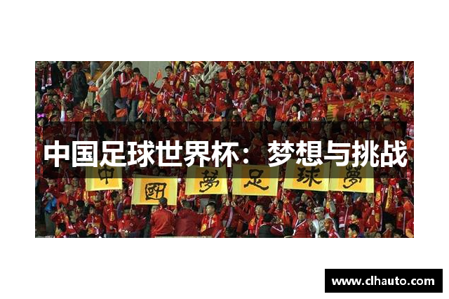 中国足球世界杯：梦想与挑战
